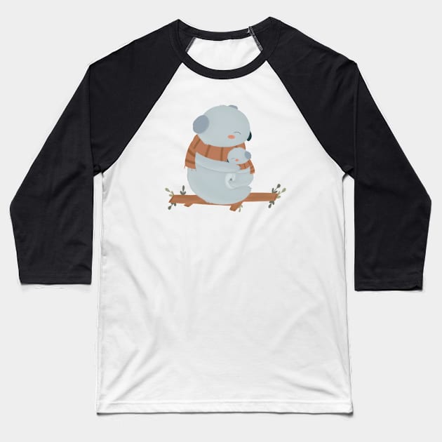 Koala with his son Baseball T-Shirt by Akikodraws